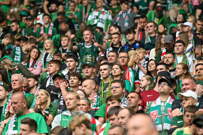 Mecz Śląsk Wrocław - Ruch Chorz&oacute;w 3 sierpnia na Tarczyński Arenie. Zdjęcia kibic&oacute;w