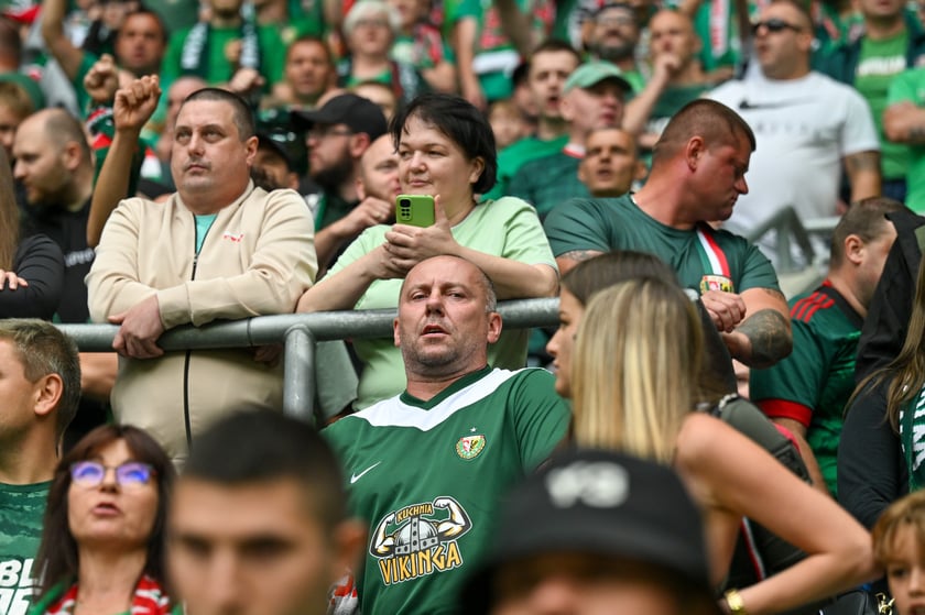 Mecz Śląsk Wrocław - Ruch Chorz&oacute;w 3 sierpnia na Tarczyński Arenie. Zdjęcia kibic&oacute;w