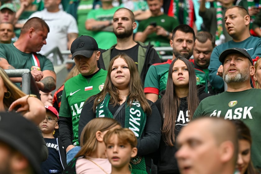 Mecz Śląsk Wrocław - Ruch Chorz&oacute;w 3 sierpnia na Tarczyński Arenie. Zdjęcia kibic&oacute;w
