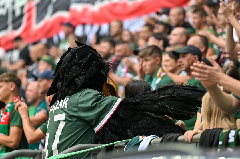 Mecz Śląsk Wrocław - Ruch Chorz&oacute;w 3 sierpnia na Tarczyński Arenie. Zdjęcia kibic&oacute;w