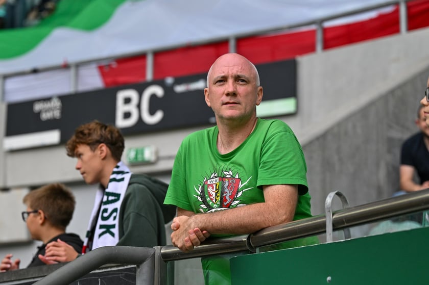 Mecz Śląsk Wrocław - Ruch Chorz&oacute;w 3 sierpnia na Tarczyński Arenie. Zdjęcia kibic&oacute;w