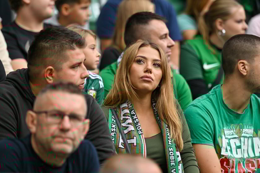 Mecz Śląsk Wrocław - Ruch Chorz&oacute;w 3 sierpnia na Tarczyński Arenie. Zdjęcia kibic&oacute;w