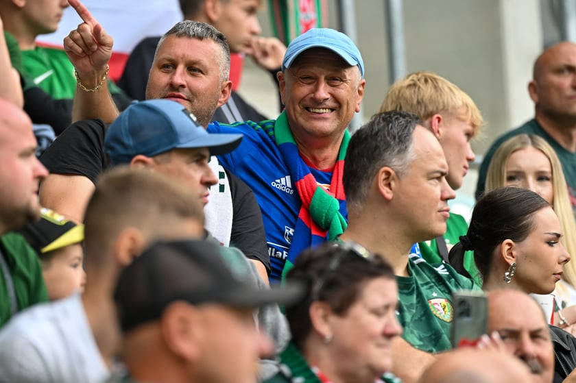 Mecz Śląsk Wrocław - Ruch Chorz&oacute;w 3 sierpnia na Tarczyński Arenie. Zdjęcia kibic&oacute;w