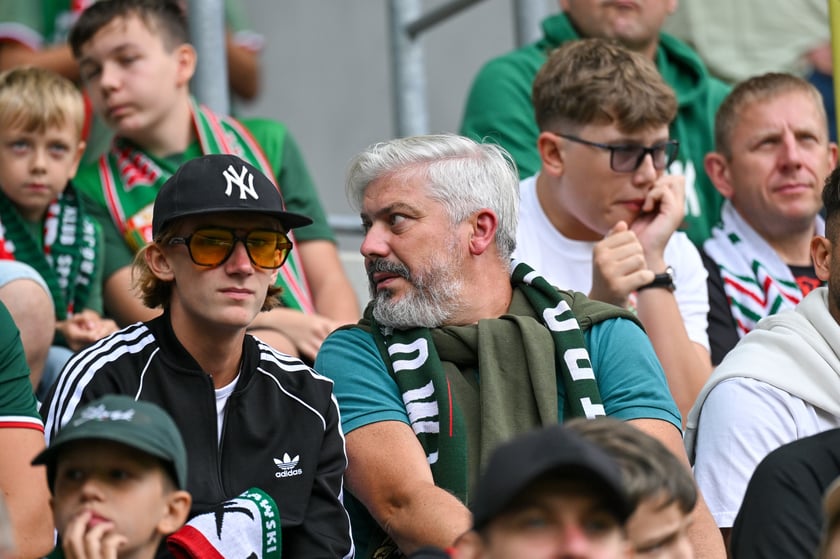 Mecz Śląsk Wrocław - Ruch Chorz&oacute;w 3 sierpnia na Tarczyński Arenie. Zdjęcia kibic&oacute;w