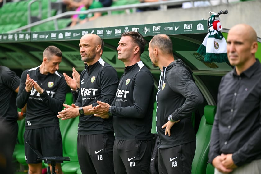 Mecz Śląsk Wrocław - Ruch Chorz&oacute;w 3 sierpnia na Tarczyński Arenie. Zdjęcia kibic&oacute;w