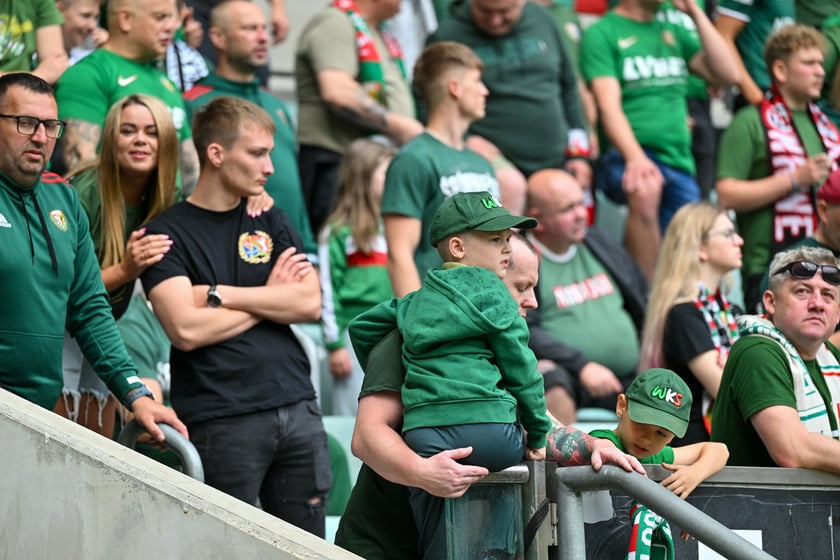 Mecz Śląsk Wrocław - Ruch Chorz&oacute;w 3 sierpnia na Tarczyński Arenie. Zdjęcia kibic&oacute;w