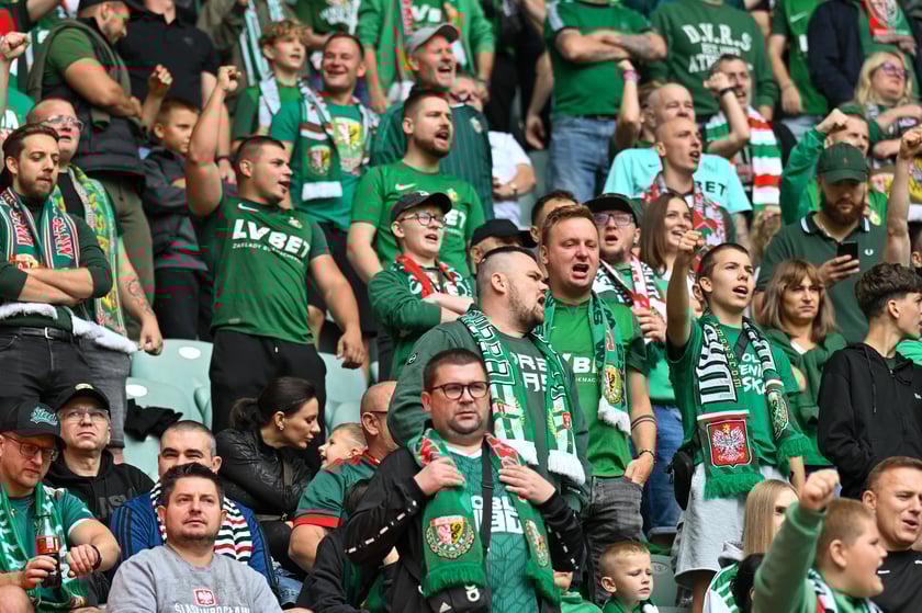 Mecz Śląsk Wrocław - Ruch Chorz&oacute;w 3 sierpnia na Tarczyński Arenie. Zdjęcia kibic&oacute;w