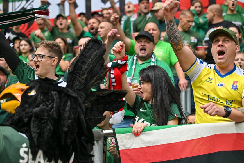 Mecz Śląsk Wrocław - Ruch Chorz&oacute;w 3 sierpnia na Tarczyński Arenie. Zdjęcia kibic&oacute;w