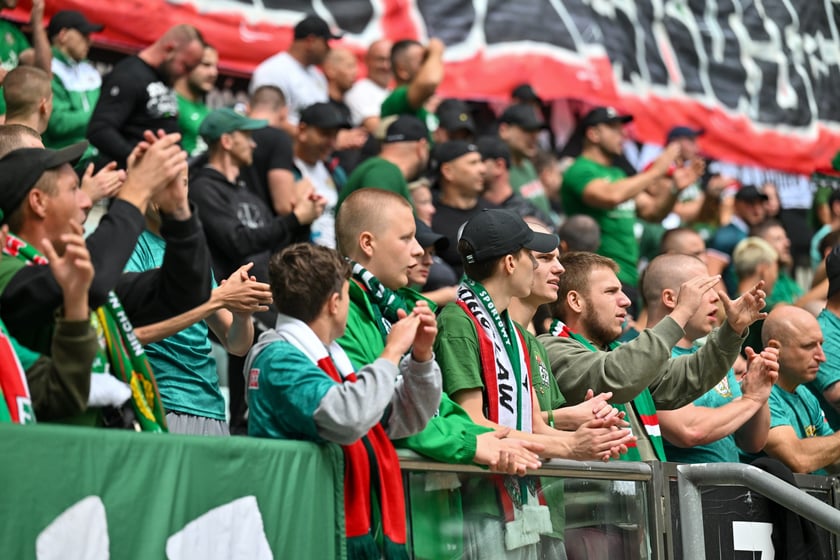 Mecz Śląsk Wrocław - Ruch Chorz&oacute;w 3 sierpnia na Tarczyński Arenie. Zdjęcia kibic&oacute;w