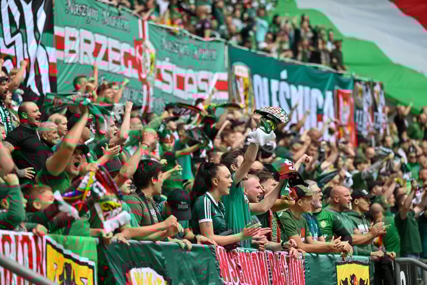 Mecz Śląsk Wrocław - Ruch Chorz&oacute;w 3 sierpnia na Tarczyński Arenie. Zdjęcia kibic&oacute;w