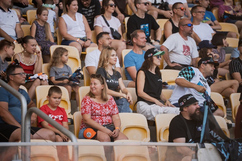 Mecz Panthers Wrocław - Munich Ravens na Stadionie Olimpijskim. Zdjęcia z meczu oraz kibiców, 16 sierpnia 2025 r.