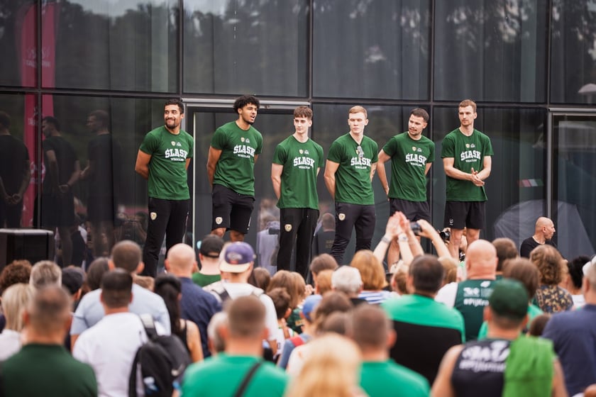 Prezentacja koszykarskiego Śląska Wrocław przed sezonem