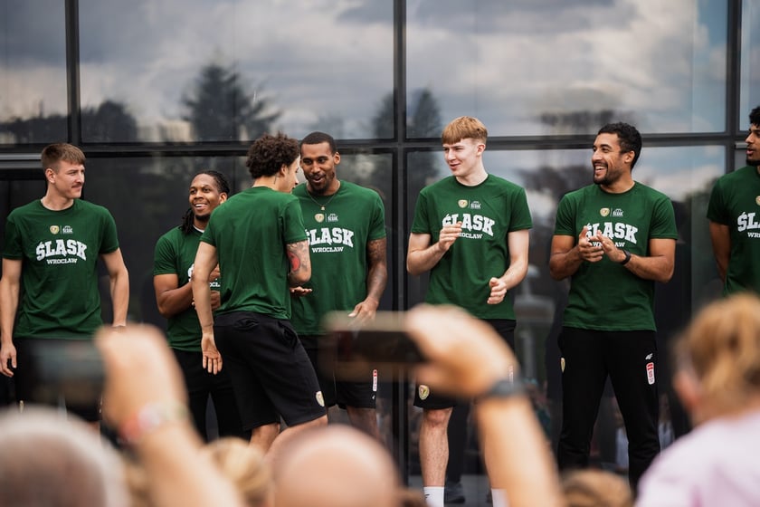 Prezentacja koszykarskiego Śląska Wrocław przed sezonem