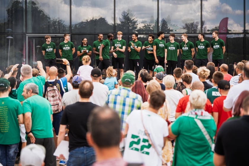 Prezentacja koszykarskiego Śląska Wrocław przed sezonem