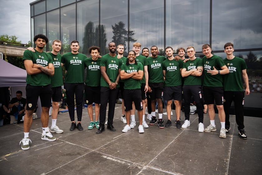 Prezentacja koszykarskiego Śląska Wrocław przed sezonem