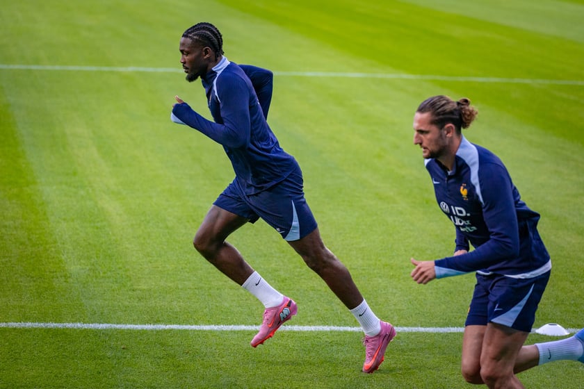 4 września 2025 r. konferencje prasowe i treningi piłkarzy Francji na Tarczyński Arenie we Wrocławiu