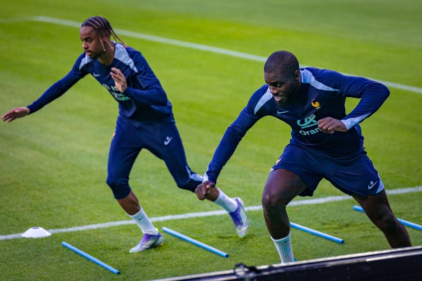 4 września 2025 r. konferencje prasowe i treningi piłkarzy Francji na Tarczyński Arenie we Wrocławiu