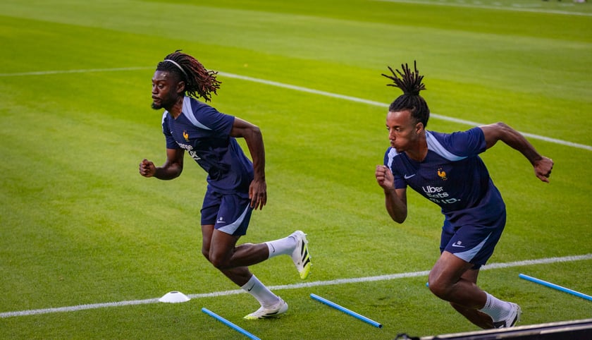 4 września 2025 r. konferencje prasowe i treningi piłkarzy Francji na Tarczyński Arenie we Wrocławiu