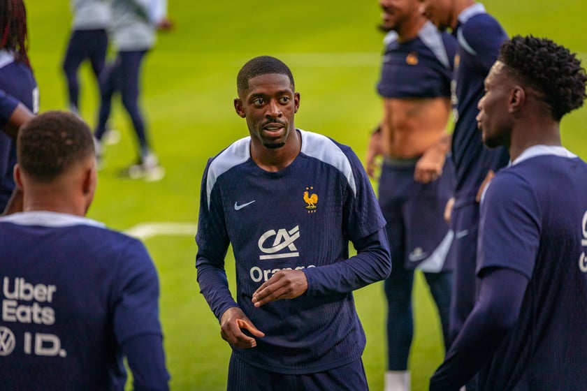 4 września 2025 r. konferencje prasowe i treningi piłkarzy Francji na Tarczyński Arenie we Wrocławiu