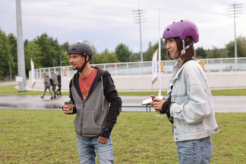 Spartan Skate na torze wrotkarskim przy ul. Jaksonowickiej. Wrocław, 13.09.2025