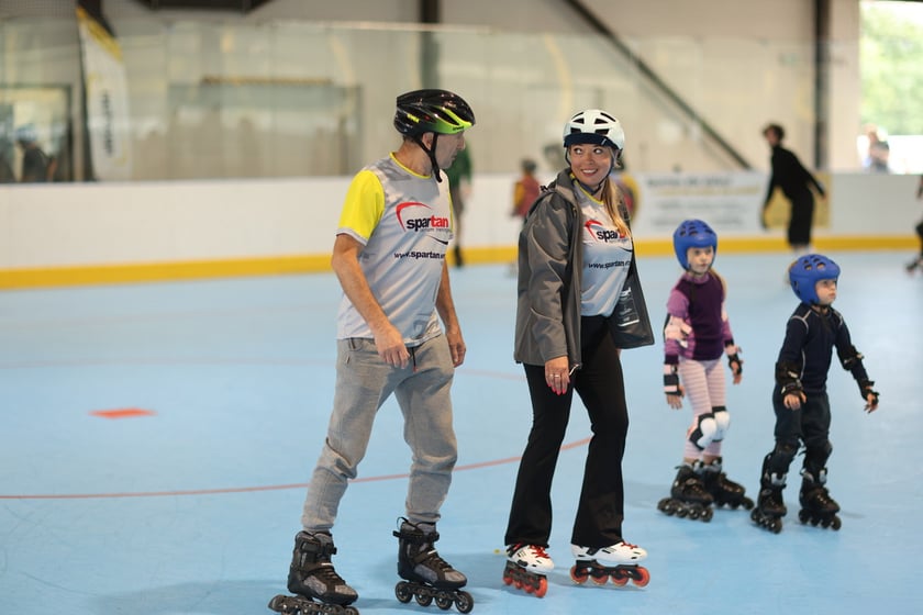 Spartan Skate na torze wrotkarskim przy ul. Jaksonowickiej. Wrocław, 13.09.2025