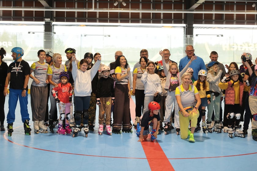 Spartan Skate na torze wrotkarskim przy ul. Jaksonowickiej. Wrocław, 13.09.2025