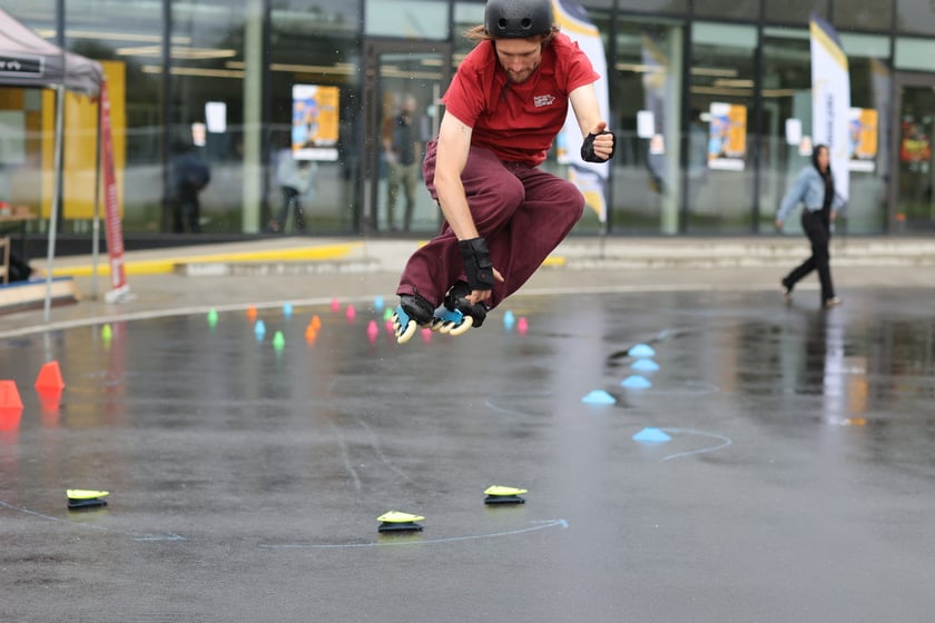 Spartan Skate na torze wrotkarskim przy ul. Jaksonowickiej. Wrocław, 13.09.2025
