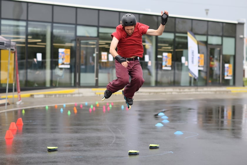Spartan Skate na torze wrotkarskim przy ul. Jaksonowickiej. Wrocław, 13.09.2025