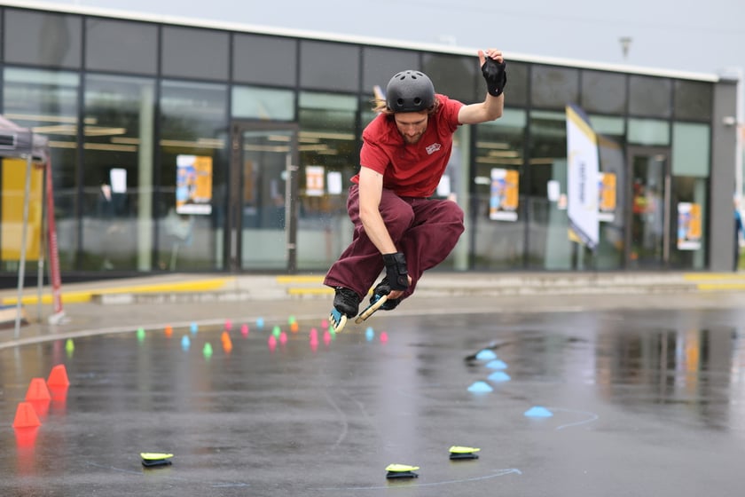 Spartan Skate na torze wrotkarskim przy ul. Jaksonowickiej. Wrocław, 13.09.2025
