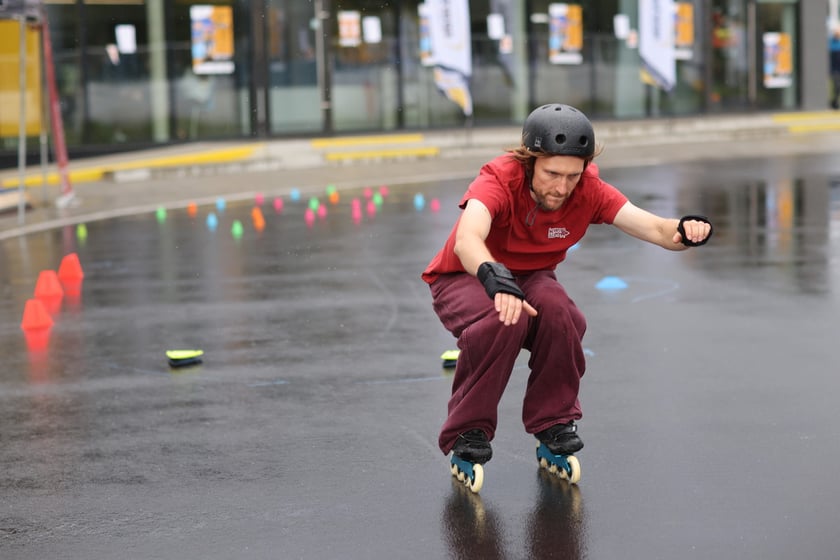 Spartan Skate na torze wrotkarskim przy ul. Jaksonowickiej. Wrocław, 13.09.2025