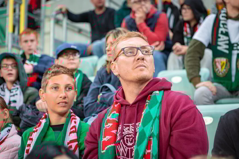 Mecz Śląska Wrocław z Puszczą Niepołomice