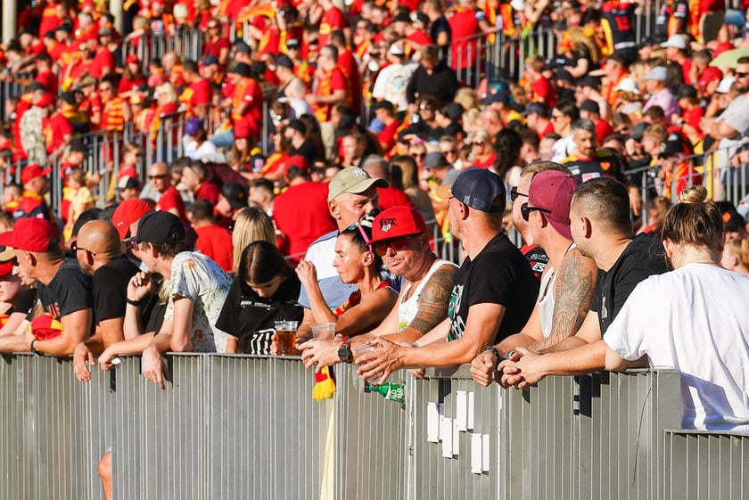 Betard Sparta Wrocław 61:29 GKM Sparta. Galeria zdjęć kibic&oacute;w - 21 września