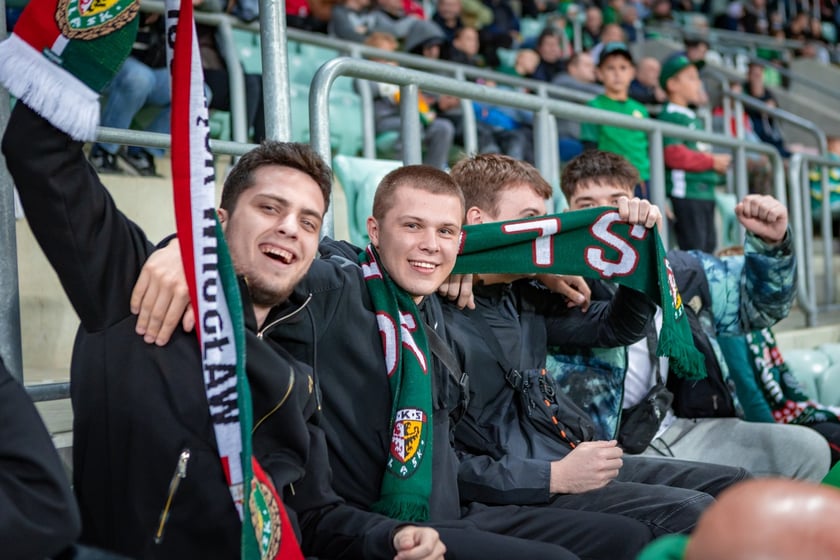 Mecz Śląsk Wrocław - Polonia Warszawa