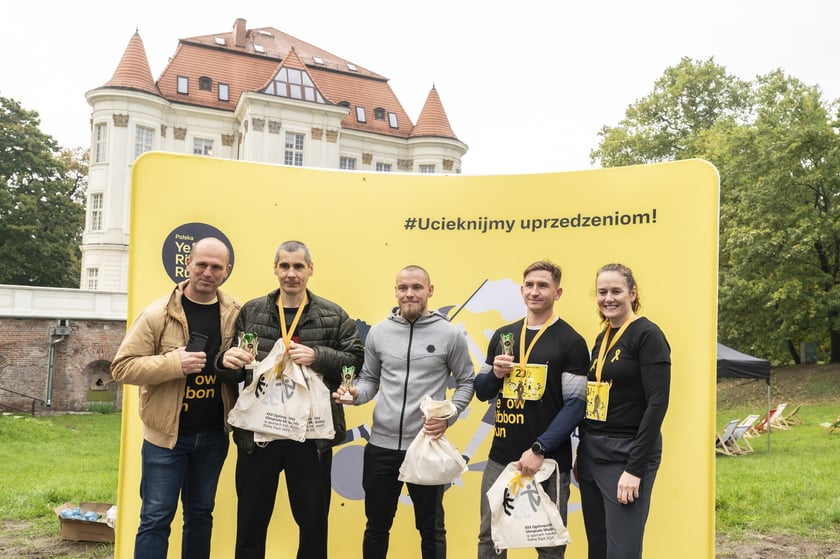 Yellow Ribbon Run 2025 - pierwszy w Polsce bieg spod znaku "ż&oacute;łtej wstążki" odbył się we Wrocławiu 30 września