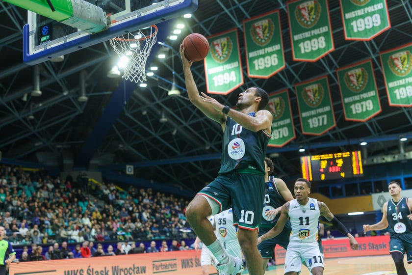 Śłąsk Wrocław vs. Cluj-Napoca, hala Orbita, 15 października 2025