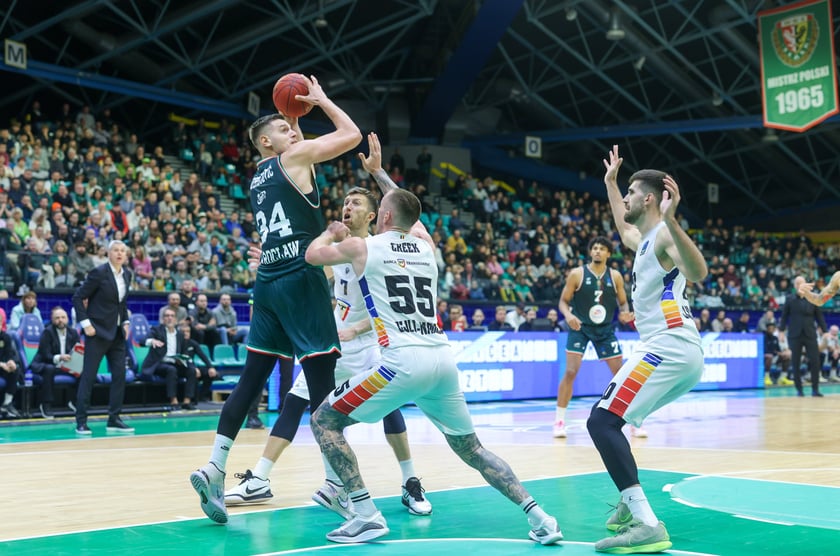 Śłąsk Wrocław vs. Cluj-Napoca, hala Orbita, 15 października 2025