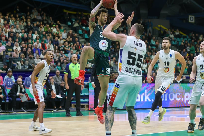 Śłąsk Wrocław vs. Cluj-Napoca, hala Orbita, 15 października 2025