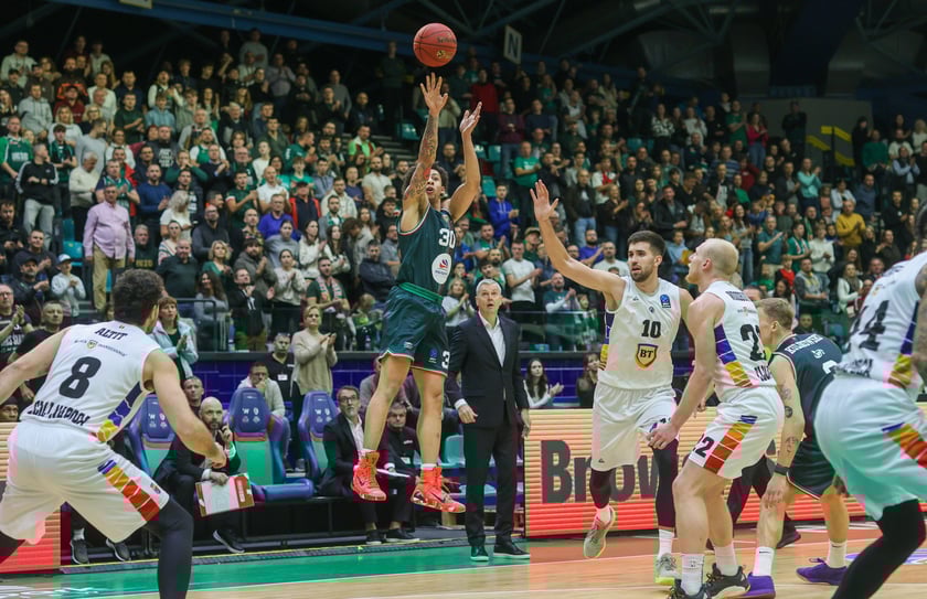 Śłąsk Wrocław vs. Cluj-Napoca, hala Orbita, 15 października 2025