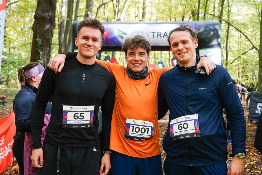 Bieg z cyklu City Trail w Lesie Osobowickim we Wrocławiu