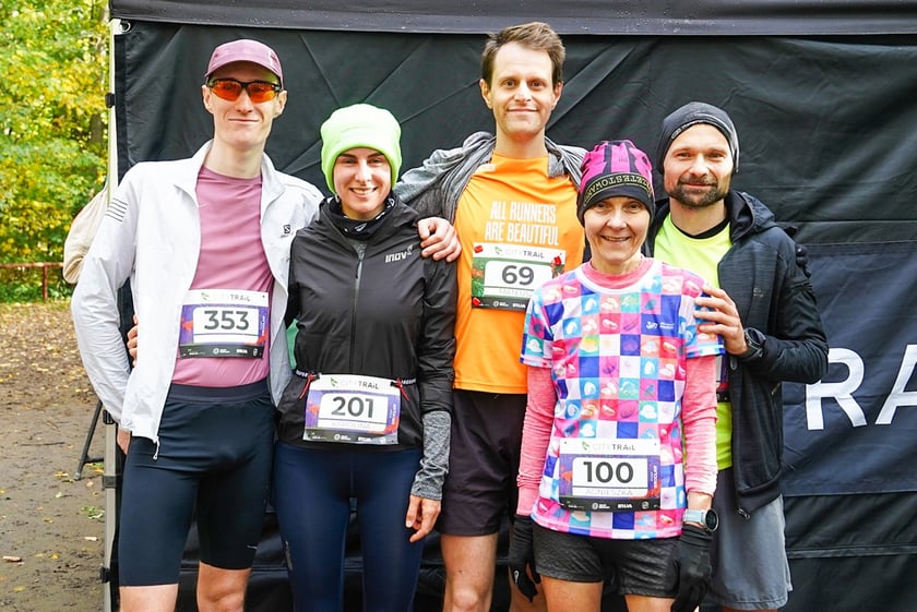 Bieg z cyklu City Trail w Lesie Osobowickim we Wrocławiu