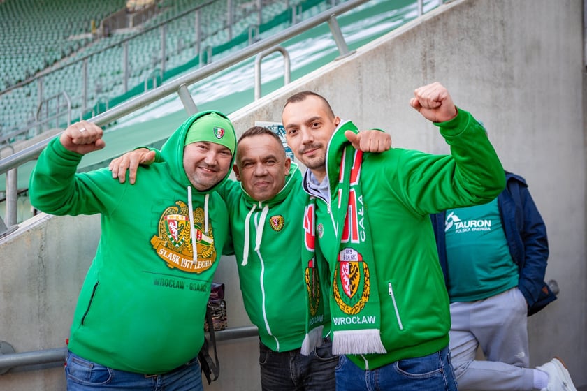 Śląsk Wrocław - Stal Mielec. Zdjęcia kibiców (19.10.2025)