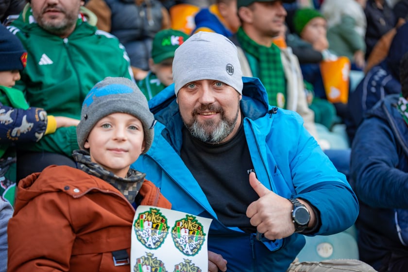 Śląsk Wrocław - Stal Mielec. Zdjęcia kibiców (19.10.2025)