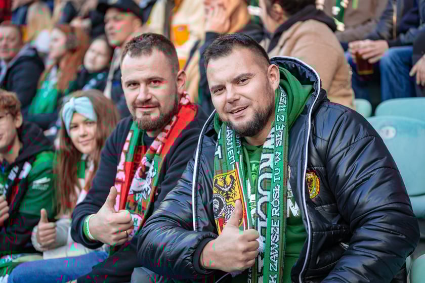 Śląsk Wrocław - Stal Mielec. Zdjęcia kibiców (19.10.2025)