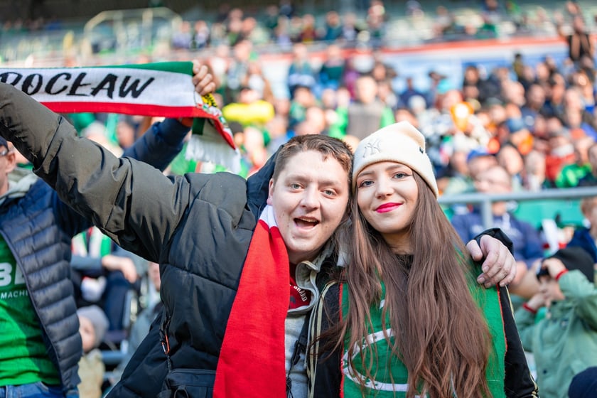 Śląsk Wrocław - Stal Mielec. Zdjęcia kibiców (19.10.2025)