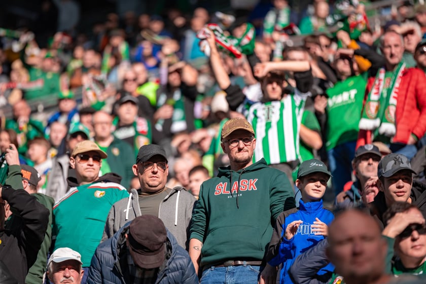 Śląsk Wrocław - Stal Mielec. Zdjęcia kibiców (19.10.2025)