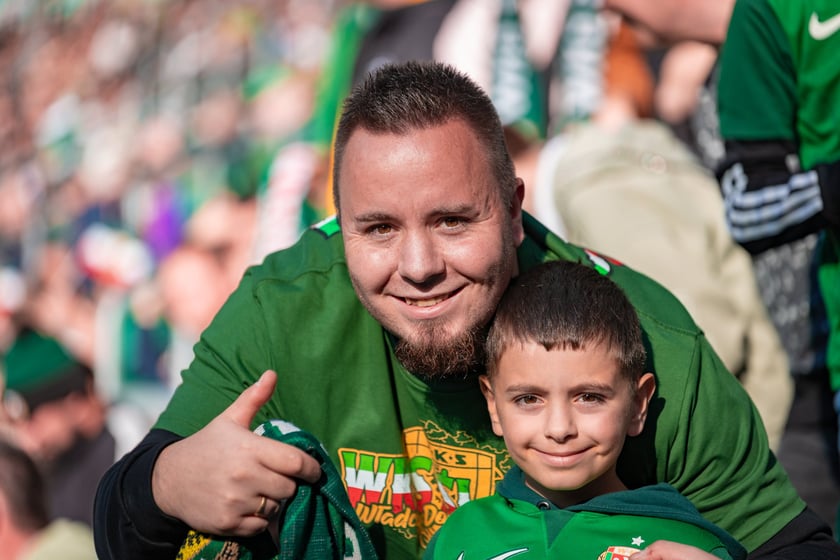 Śląsk Wrocław - Stal Mielec. Zdjęcia kibiców (19.10.2025)