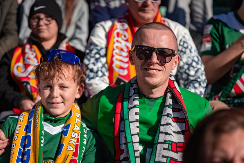 Śląsk Wrocław - Stal Mielec. Zdjęcia kibiców (19.10.2025)