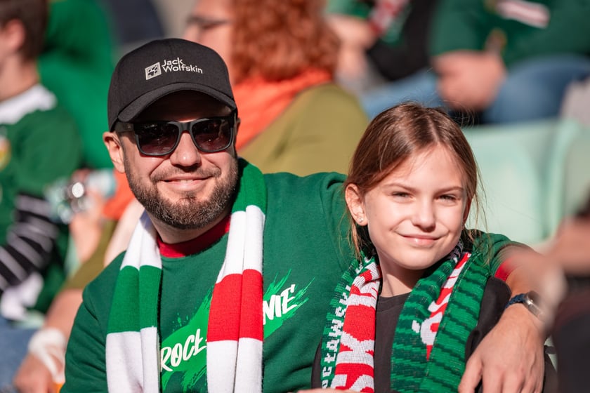 Śląsk Wrocław - Stal Mielec. Zdjęcia kibiców (19.10.2025)