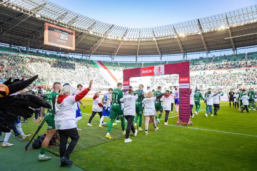 Śląsk Wrocław - Stal Mielec. Zdjęcia kibiców (19.10.2025)