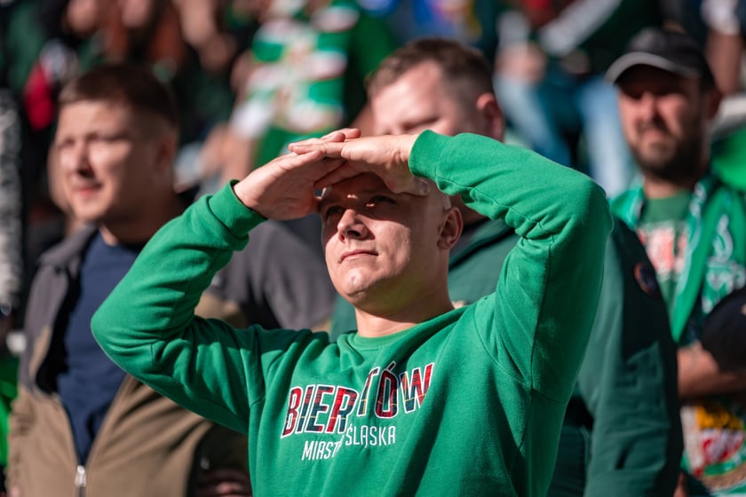 Śląsk Wrocław - Stal Mielec. Zdjęcia kibiców (19.10.2025)